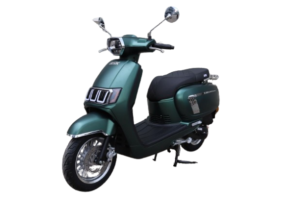 Scuter benzina FARA PERMIS, motor 49CC, model Leon