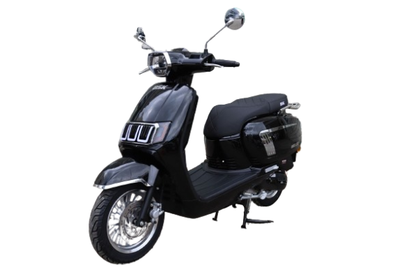 Scuter benzina FARA PERMIS, motor 49CC, model Leon